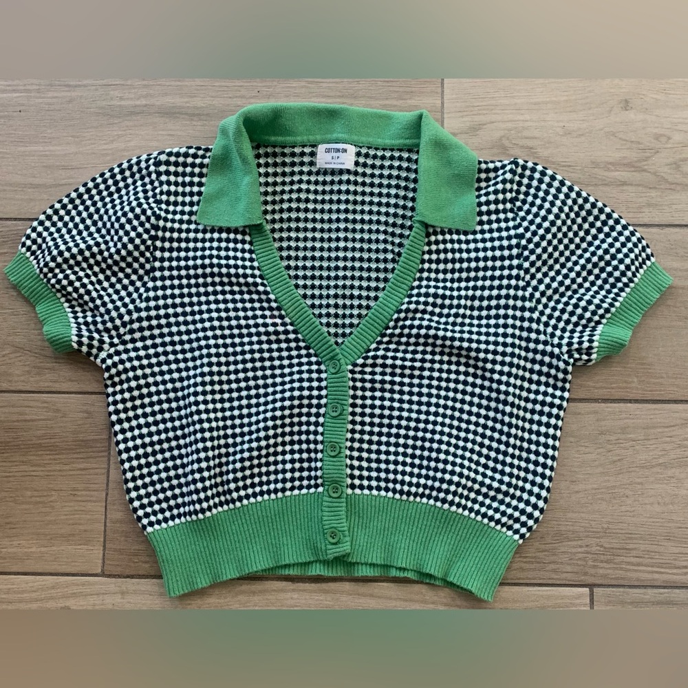 Cotton:On Crop Top w/ Collar for Women